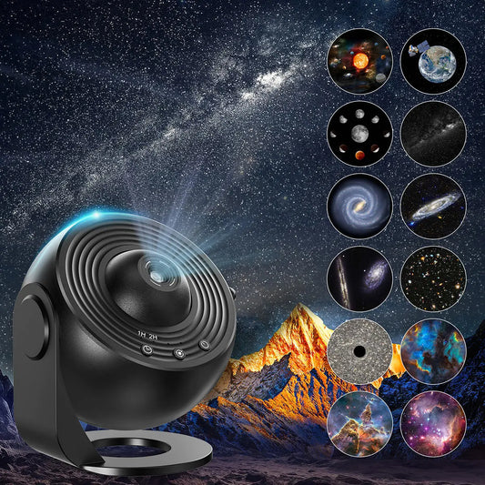 Projecteur Galaxy 13-en-1 — Transforme ta chambre en ciel étoilé