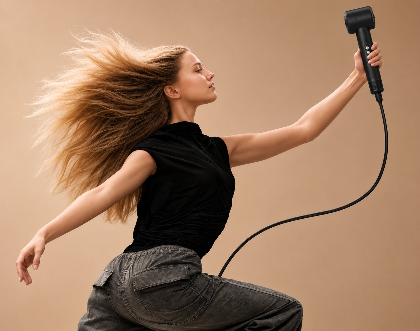Multi-styler 7-en-1 en mouvement